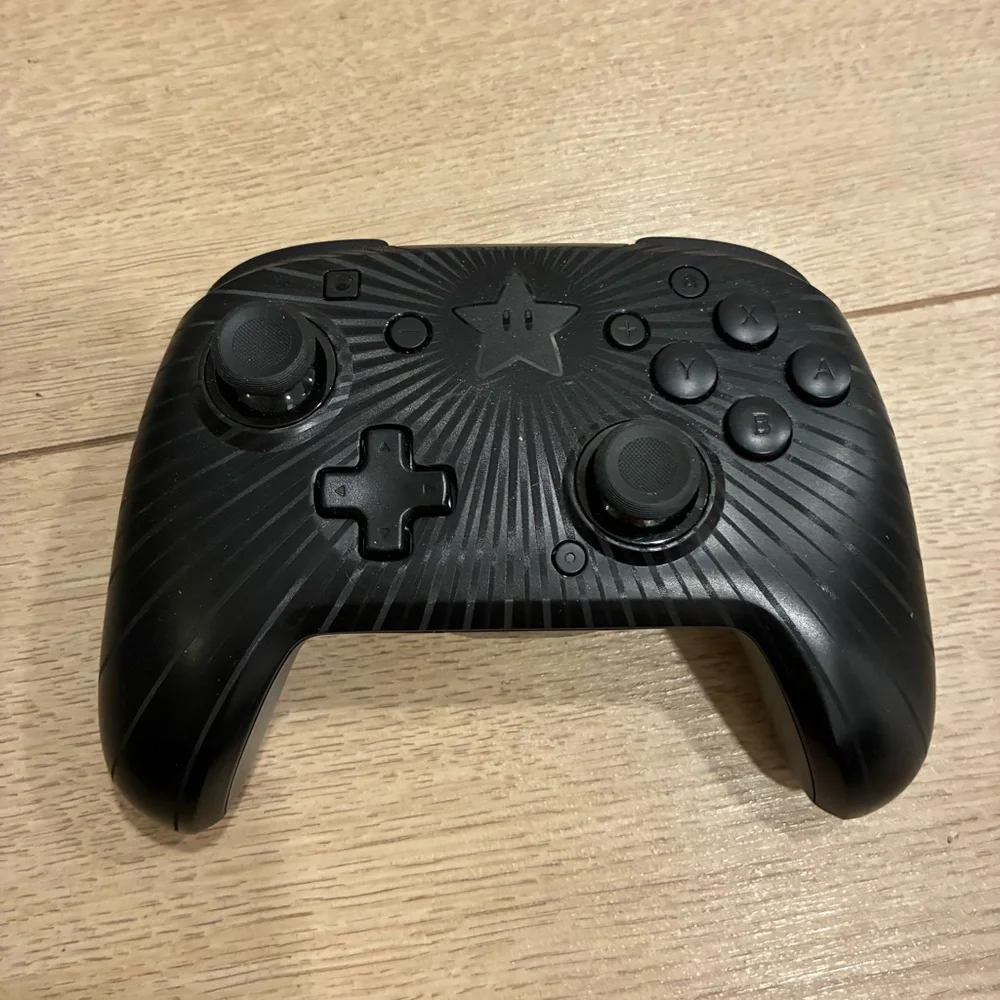 Nintendo Switch PDP Faceoff Wired Pro Controller Super Mario Star